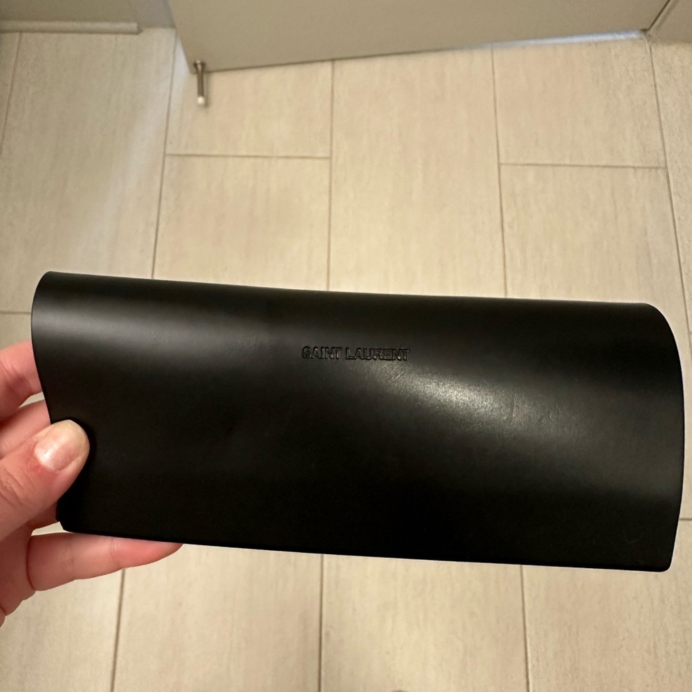 YSL tortoise shell rectangular sunglasses - image 5